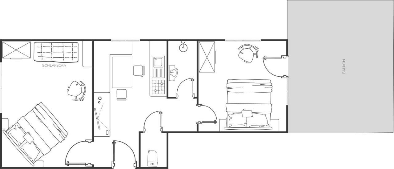 Appartement Rosengarten Längenfeld Cameră foto