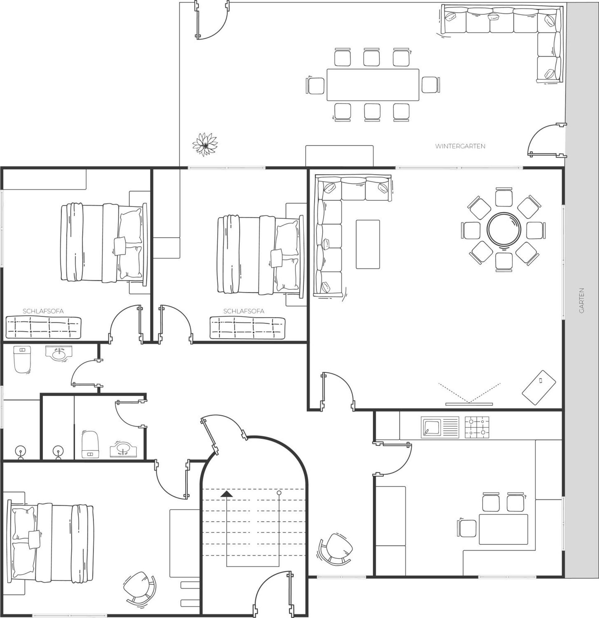 Appartement Rosengarten Längenfeld Cameră foto